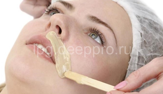 Эпилирование верхней губы